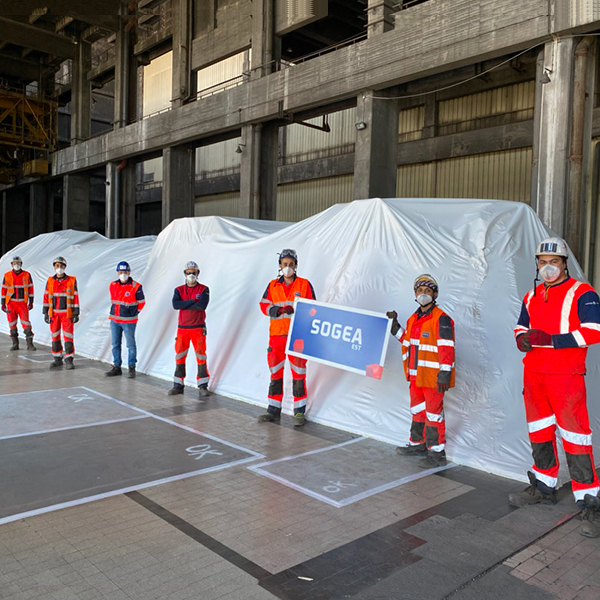 Travaux de mise en sécurité des turbo alternateurs de la centrale Emile Huchet à Saint-Avold